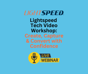 Lightspeed Tech Video Workshop image