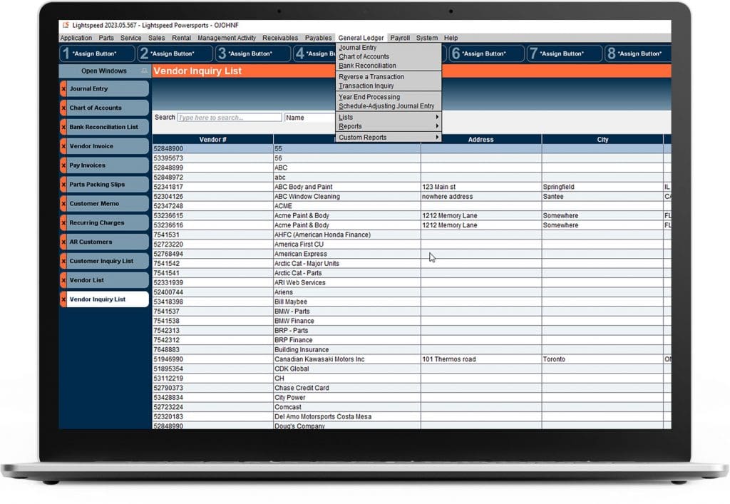 Solutions Details Popular Accounting Features Lightspeed