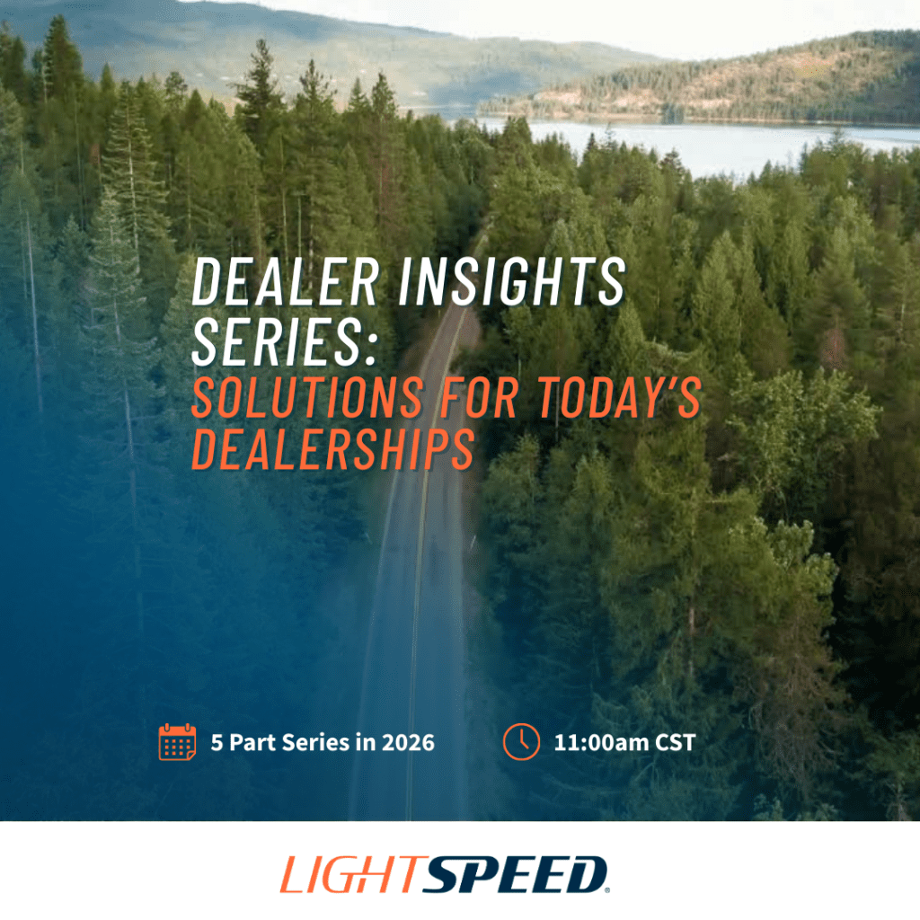 Dealer Insights Webinar Series