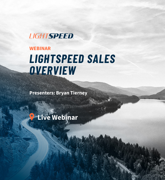 Lightspeed Sales Webinar
