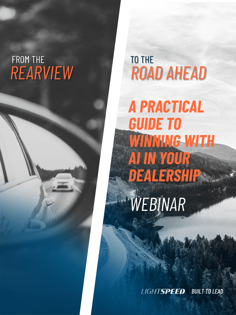 From rearview to road ahead - AI Webinar
